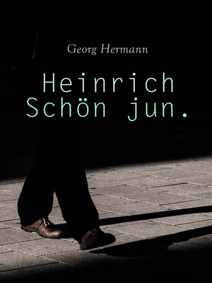 cover image of Heinrich Schön jun.